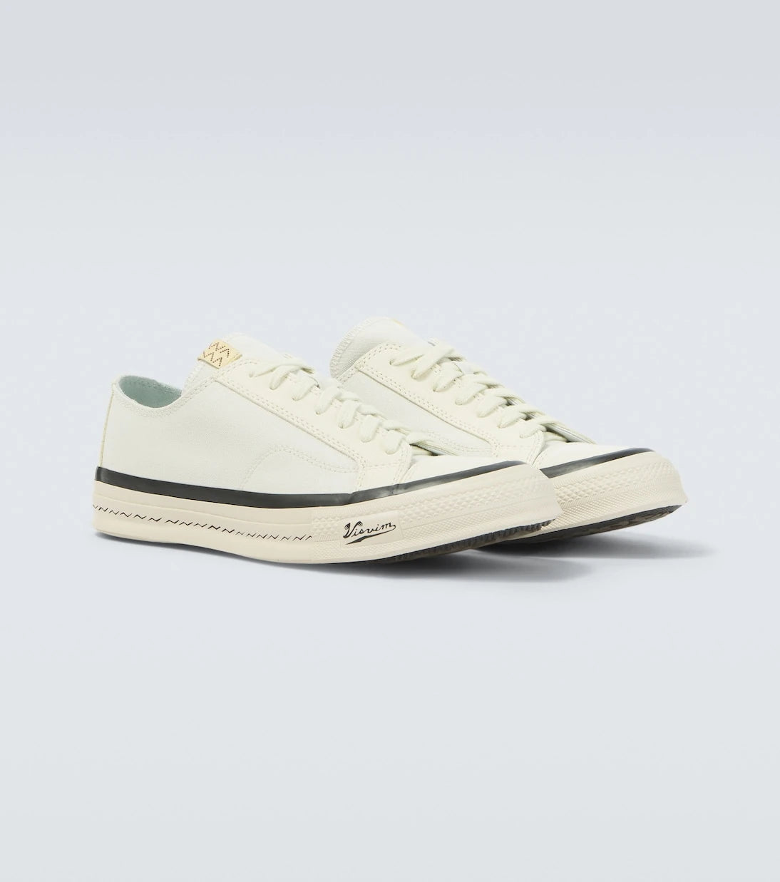 Visvim - Nolan leather-trimmed canvas sneakers