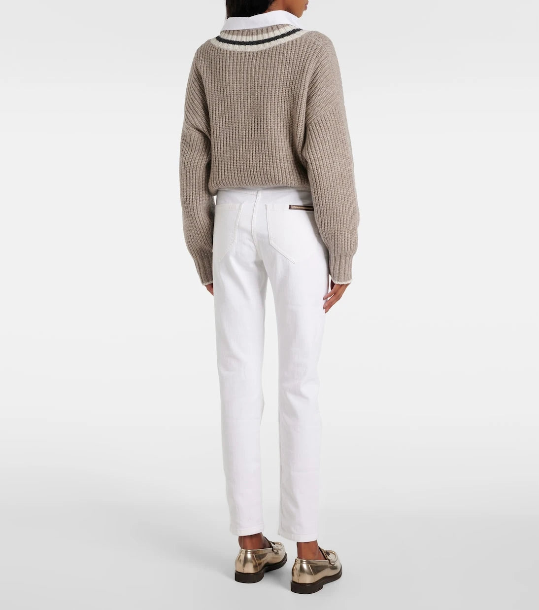 Brunello Cucinelli - Mid-rise slim jeans