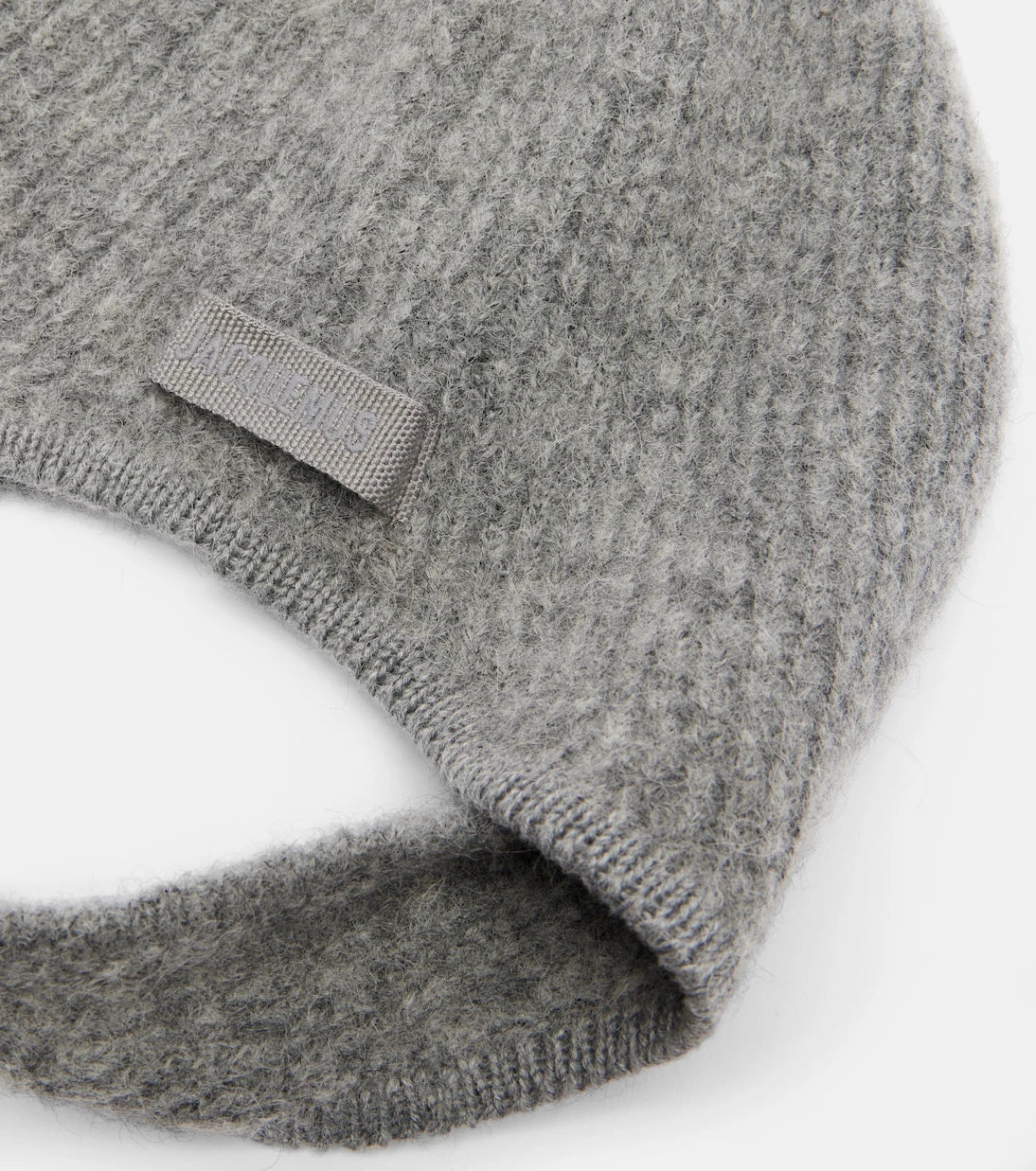 Jacquemus - Ribbed-knit alpaca and wool-blend hood