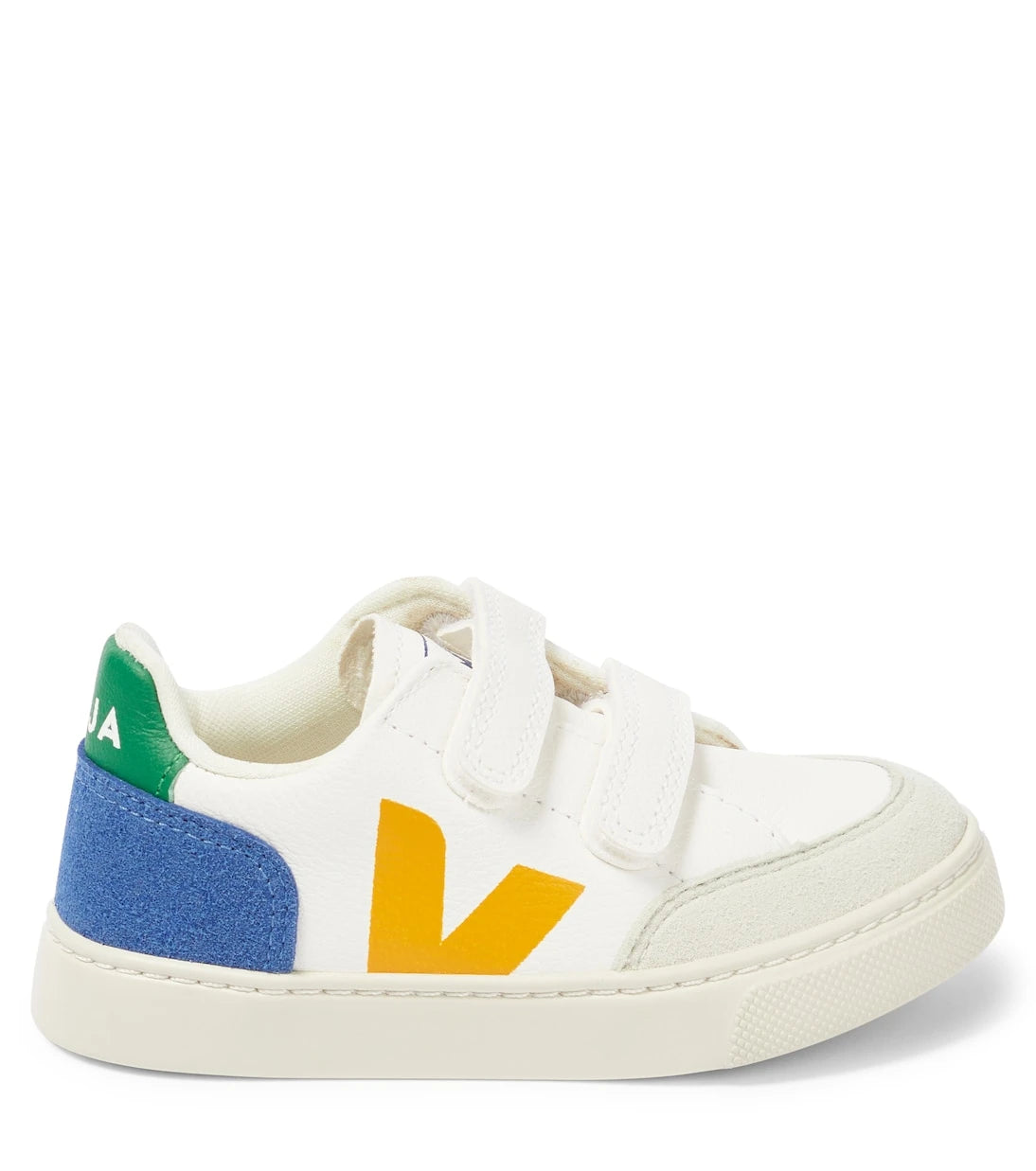 Veja Kids - V-12 ChromeFree leather low-top sneakers