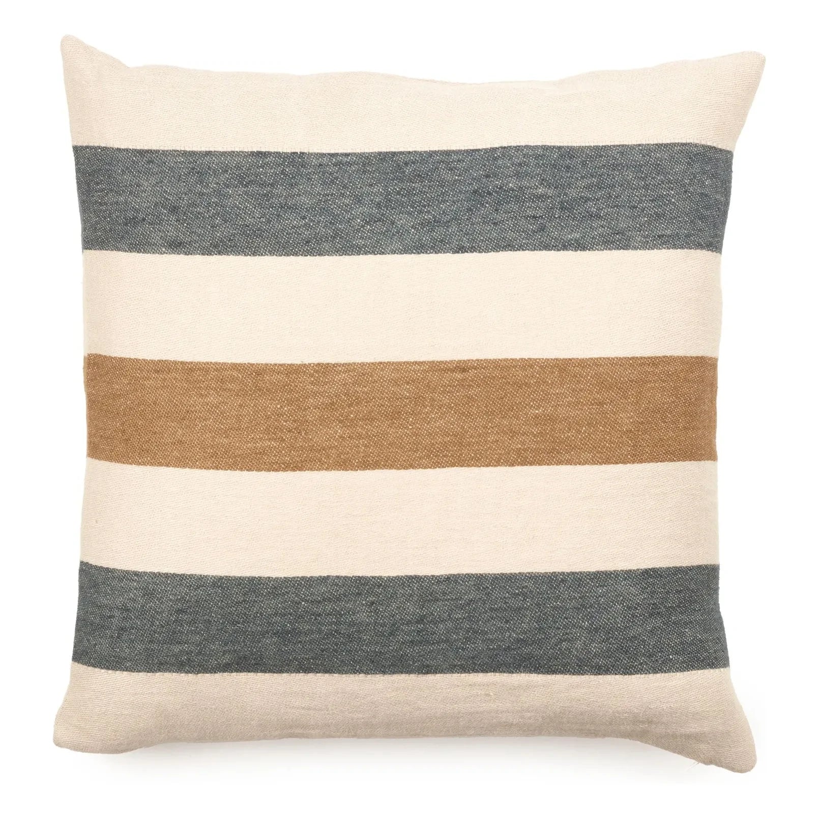 Libeco - Dakota Stripe cushion cover | Ecru