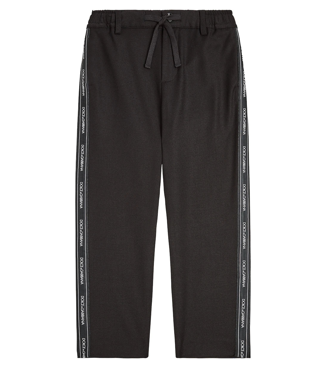 Dolce&Gabbana Kids - Logo wool track pants