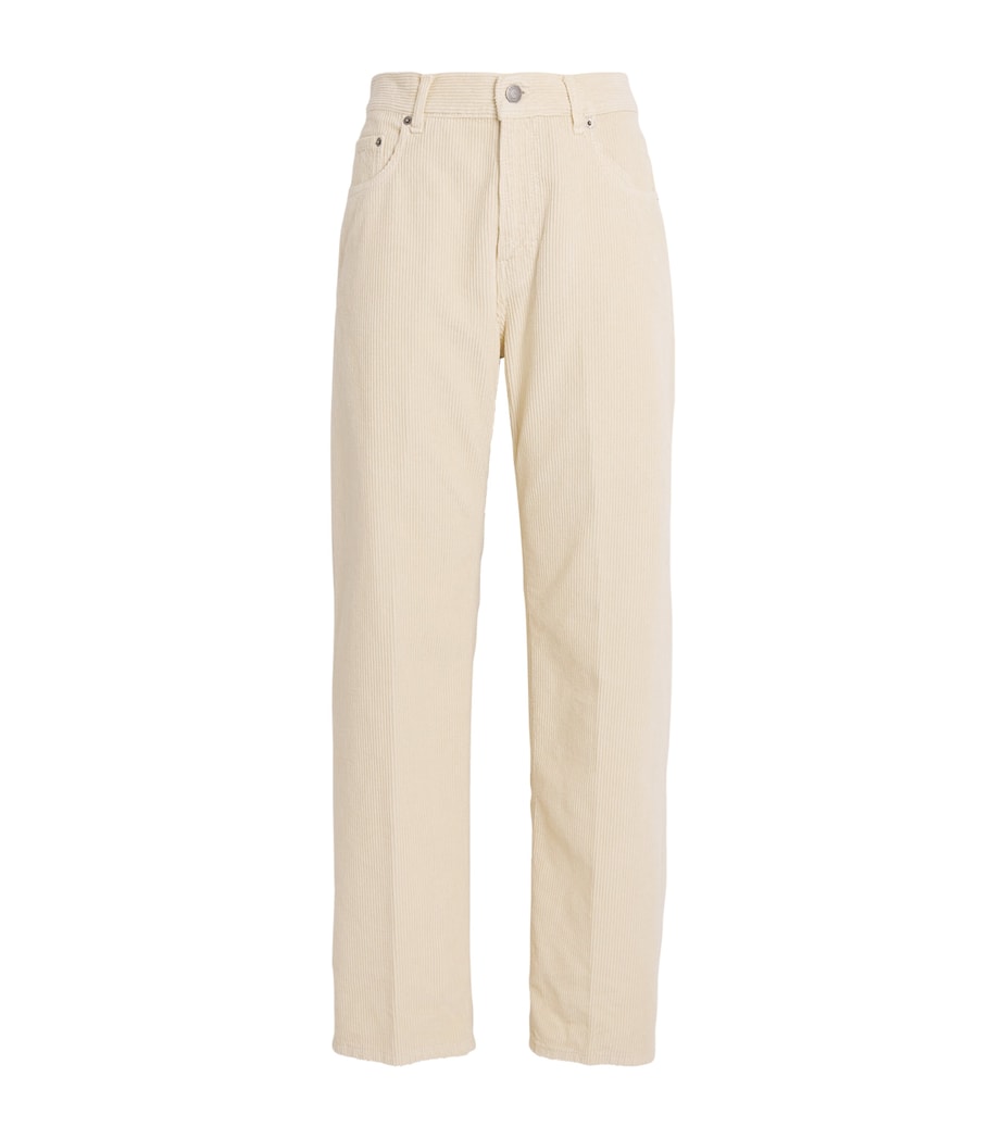 Haikure Beige Cotton Corduroy Bonnie Trousers