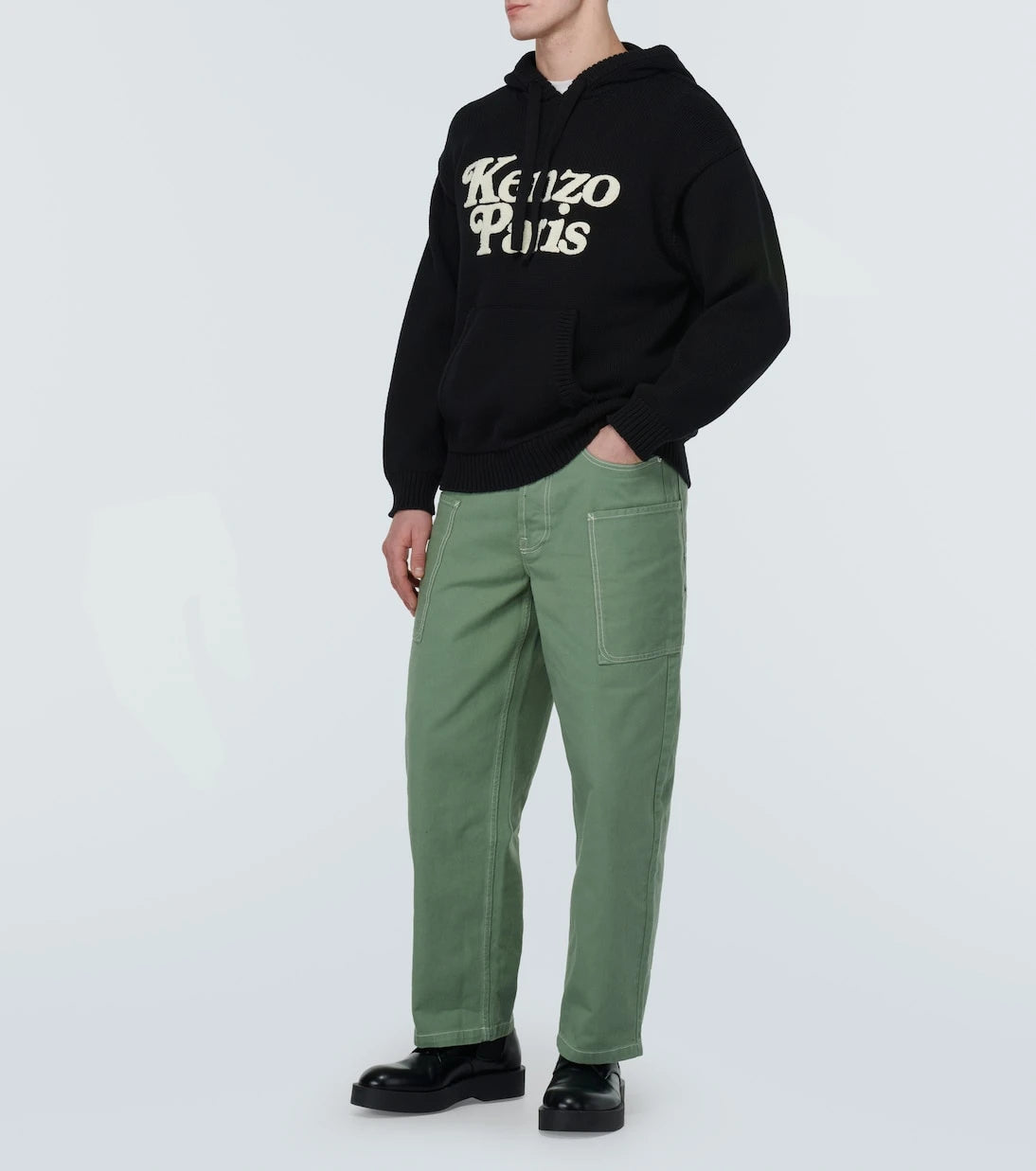 Kenzo - Low-rise wide-leg jeans
