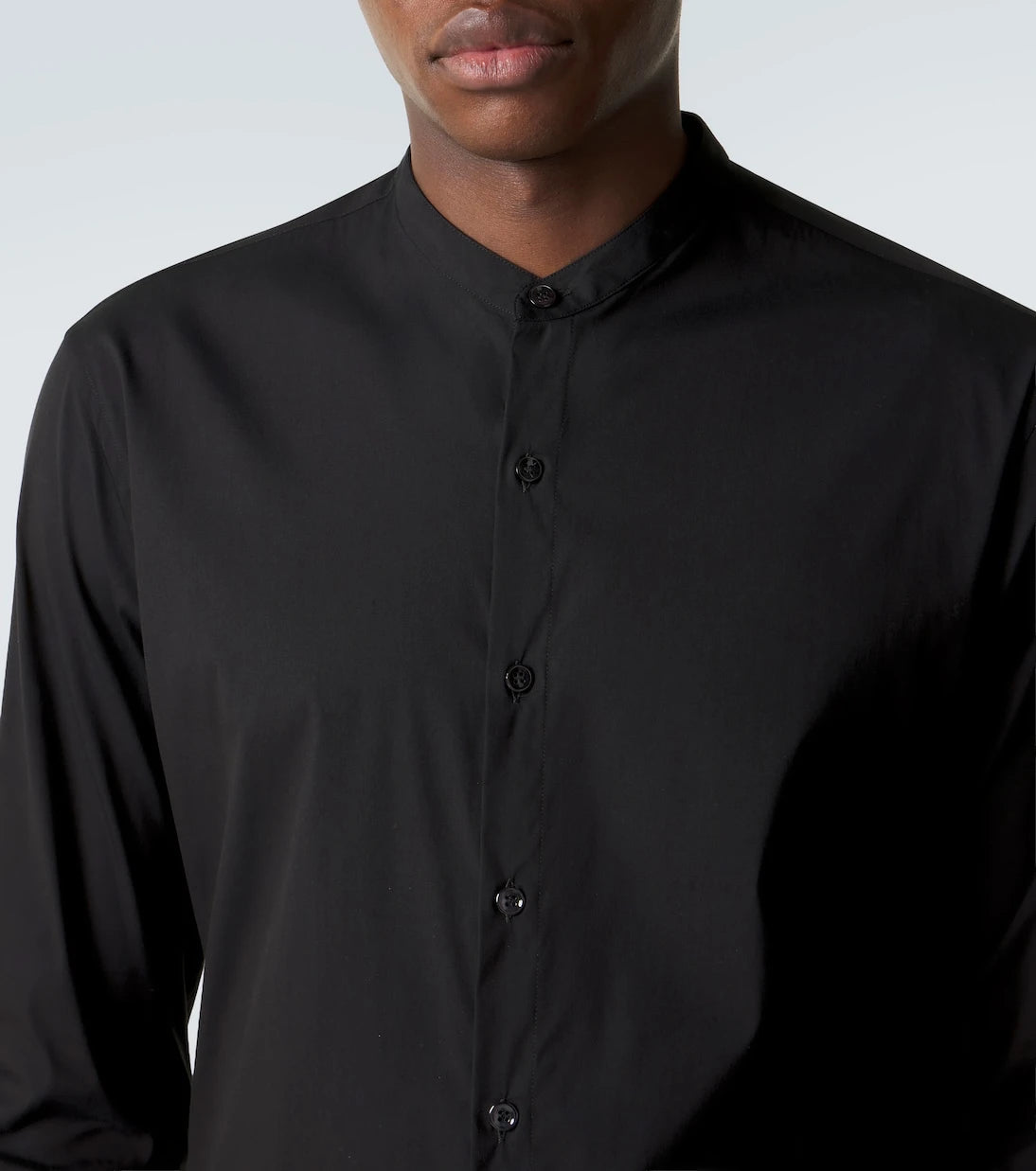Giorgio Armani - Icon cotton-blend poplin shirt