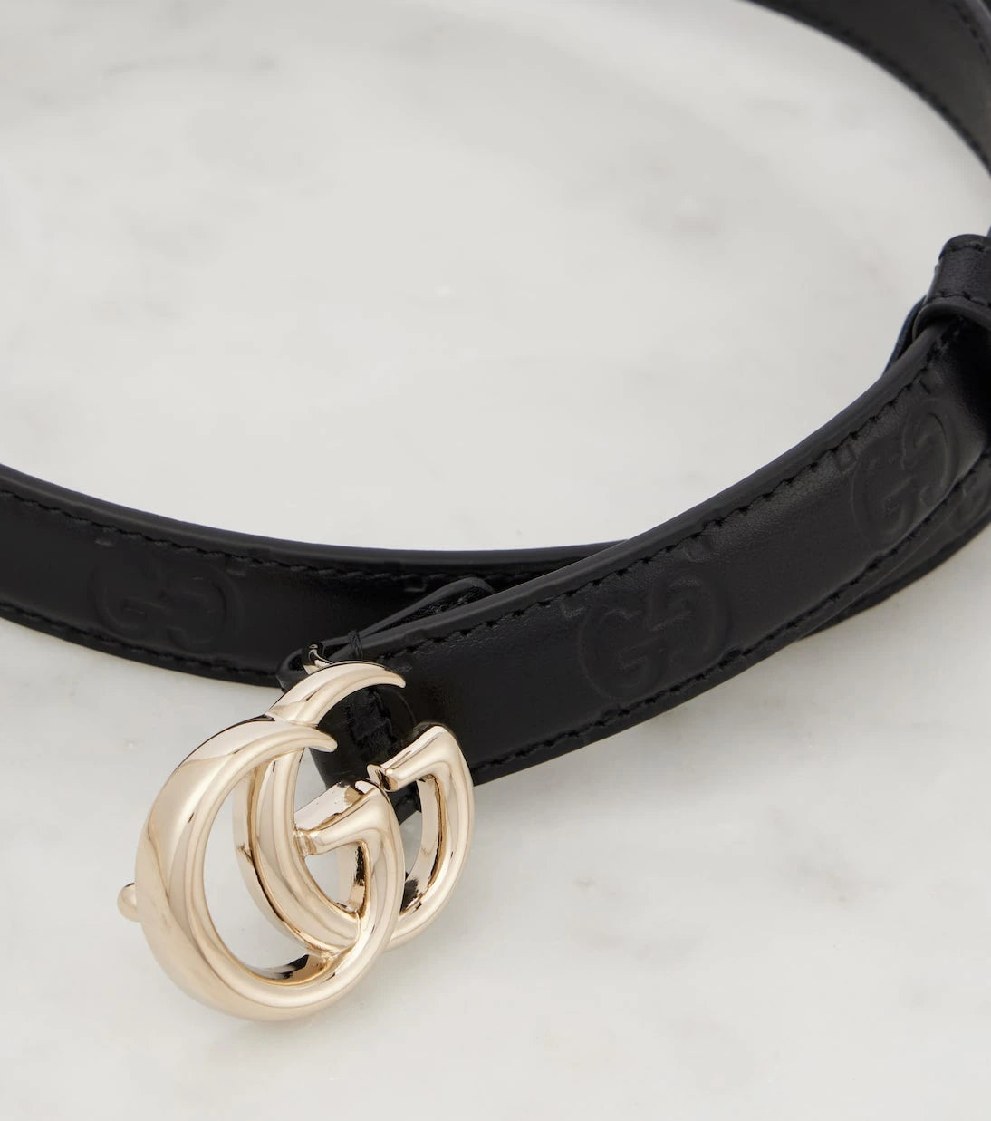 Gucci - GG Marmont leather belt