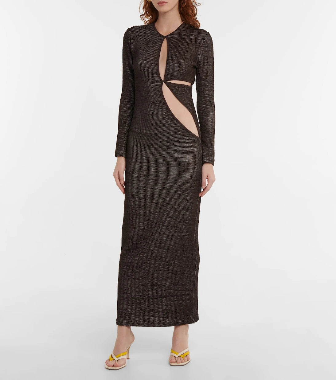 Christopher Esber - Cutout knit maxi dress