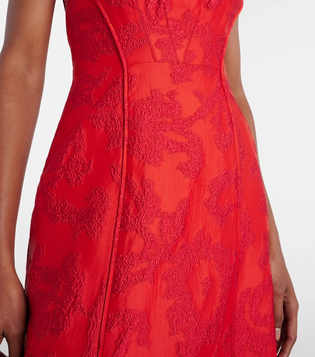 Emilia Wickstead - Labrina jacquard bouclé midi dress