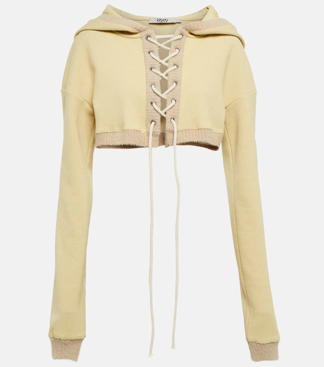 Didu - Cropped fleece hoodie