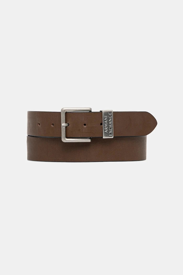 Armani Exchange Erkek Deri Kemer