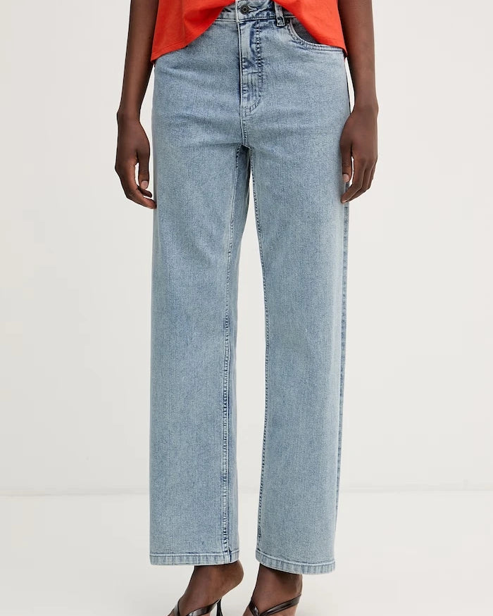 U.S. Polo Assn. kadın düz jean USPA LONG LEG STRAIGHT FIT