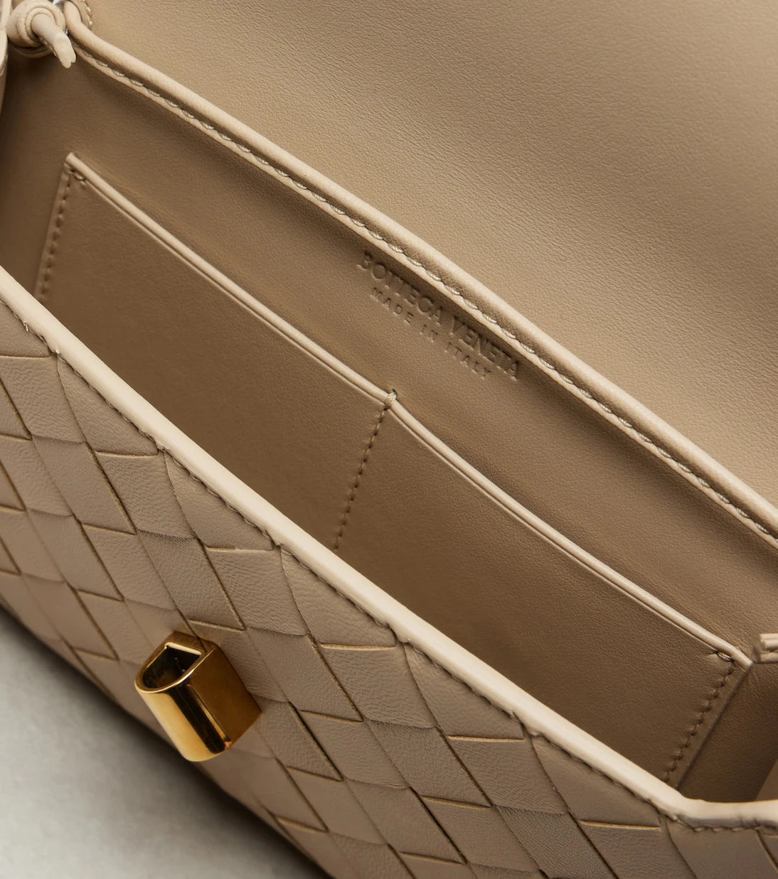 Bottega Veneta - Andiamo leather pouch with strap