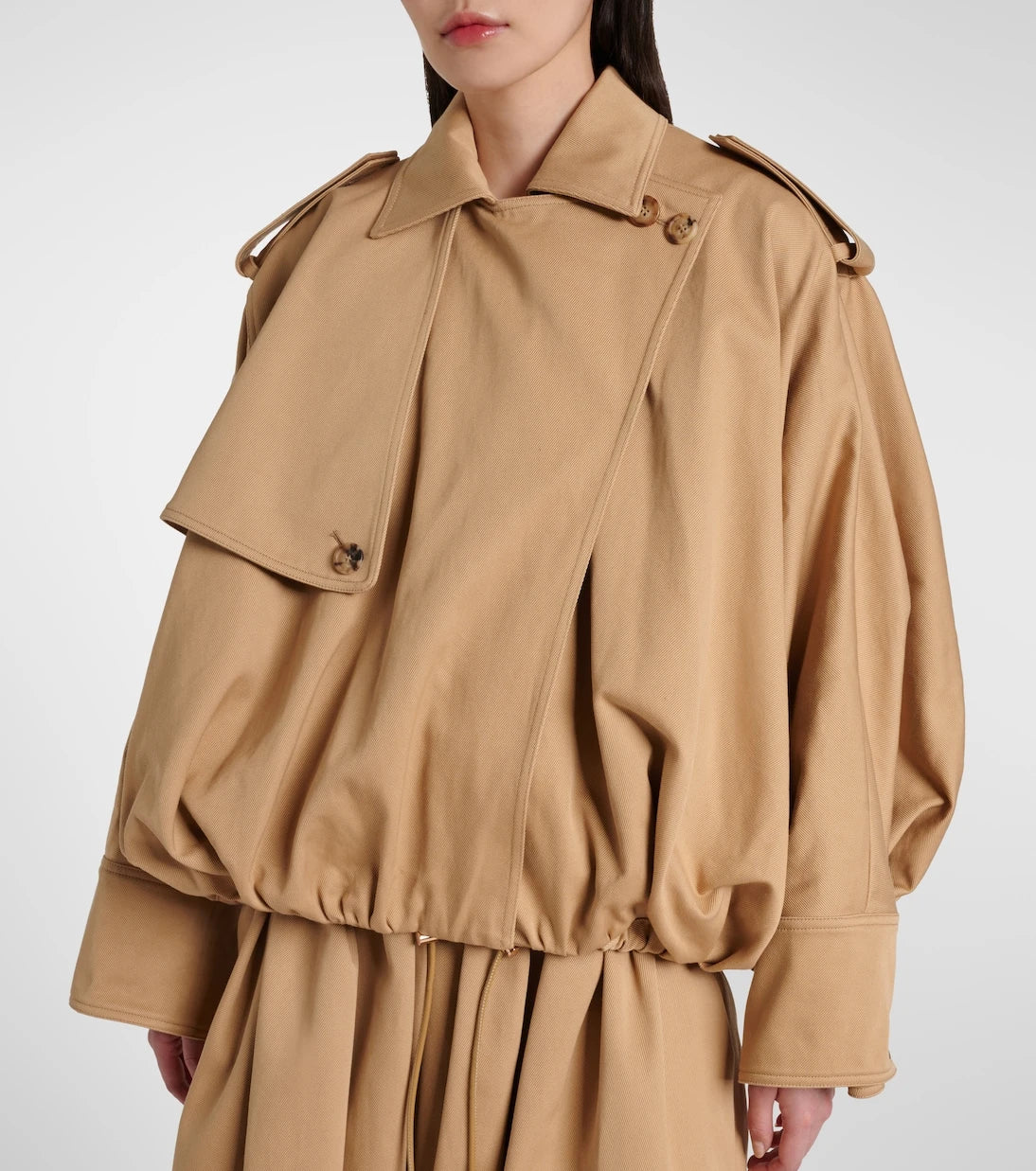 Gabriela Hearst - Hunt cotton twill trench jacket