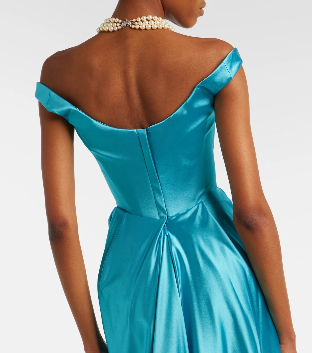 Vivienne Westwood - Nova Camille satin bustier gown