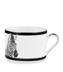 Dolce & Gabbana Casa Set of 2 Zebra Teacups and Saucers