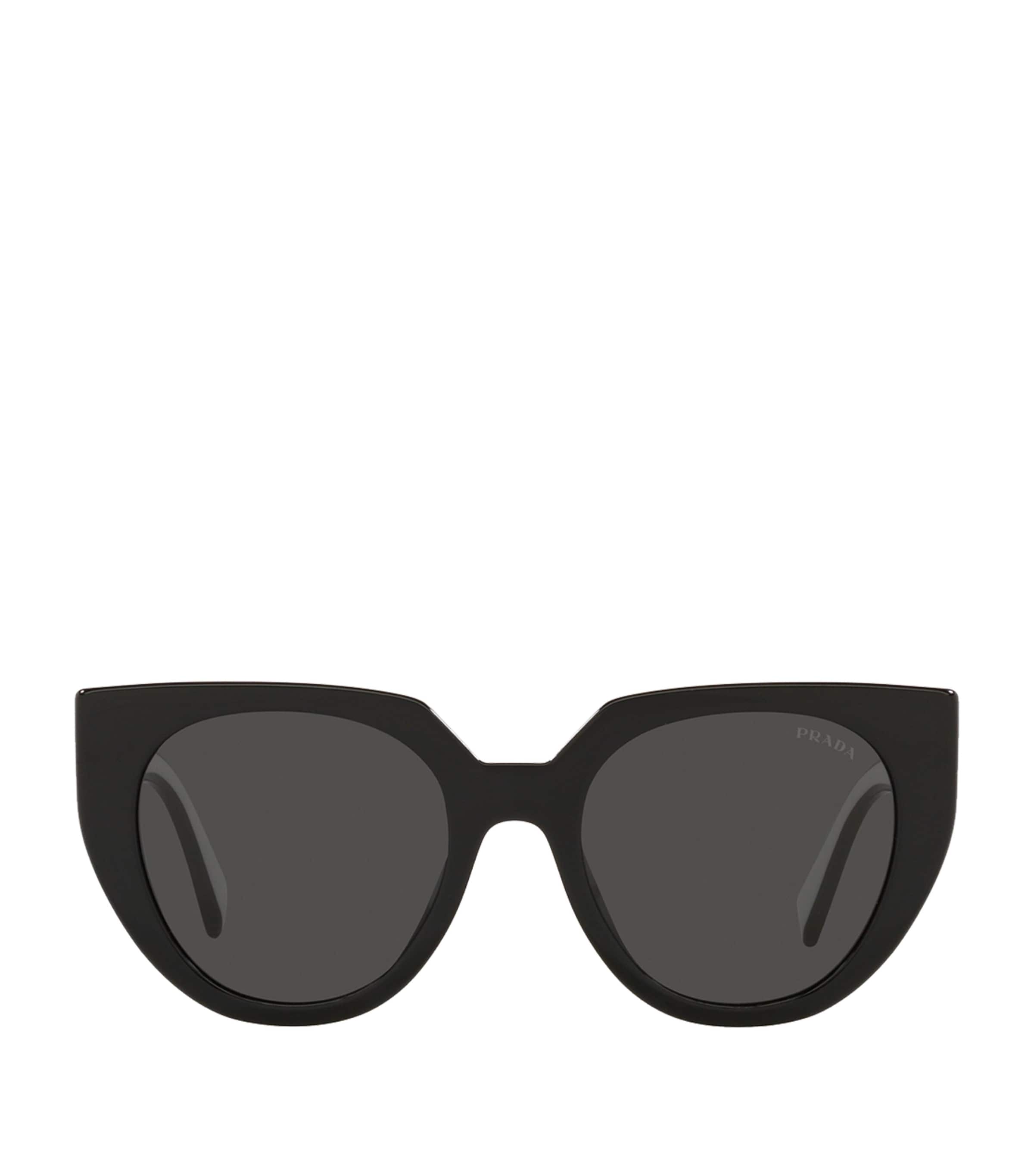 Prada Black Cat-Eye Sunglasses