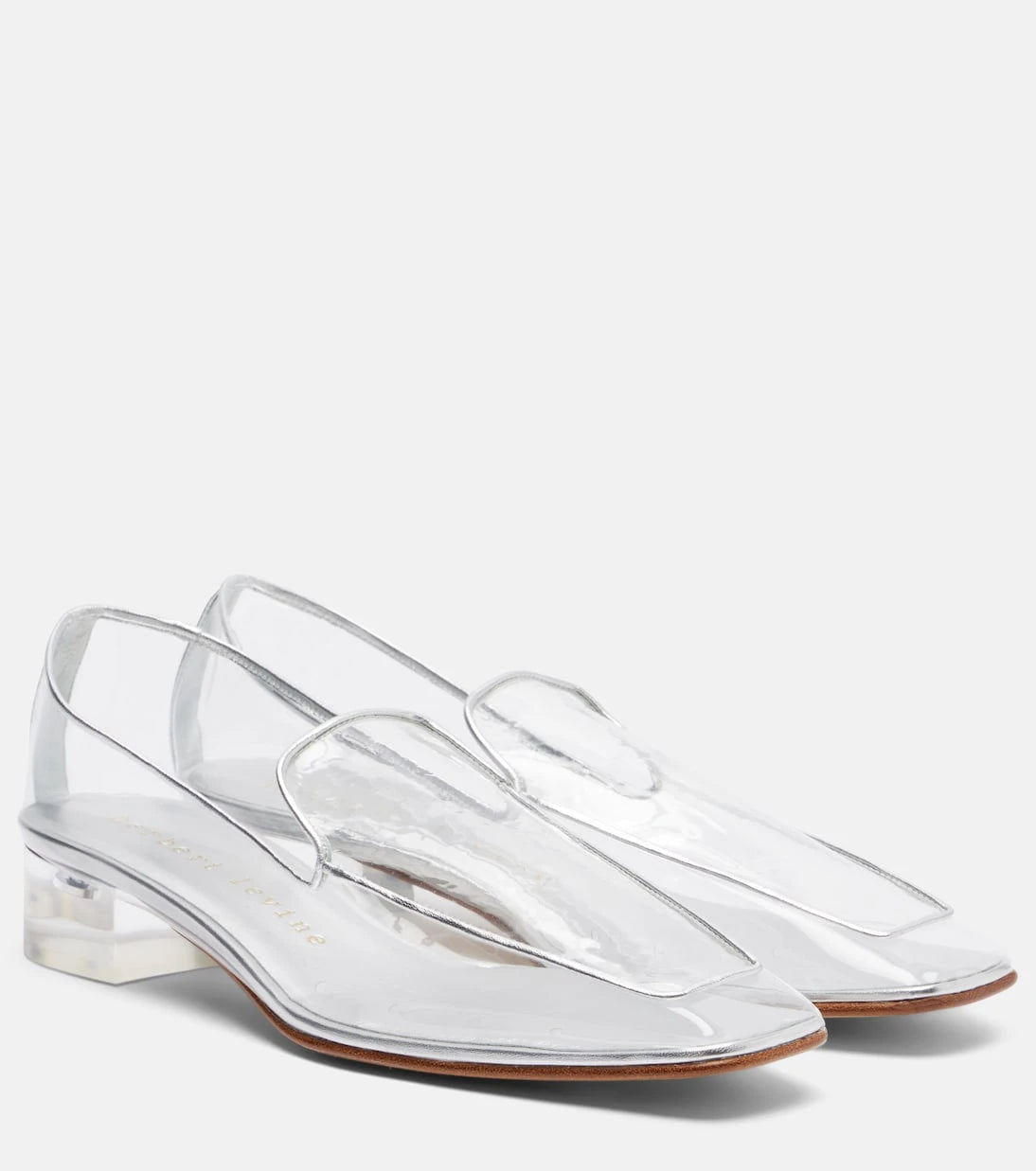 Herbert Levine - Clear The Air 30 PVC loafer pumps
