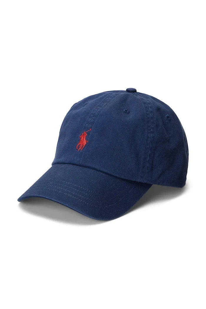 Памучна шапка с козирка Polo Ralph Lauren