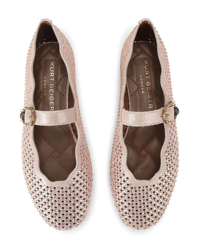 Kurt Geiger London Wavy Mayfair Ballet Flat