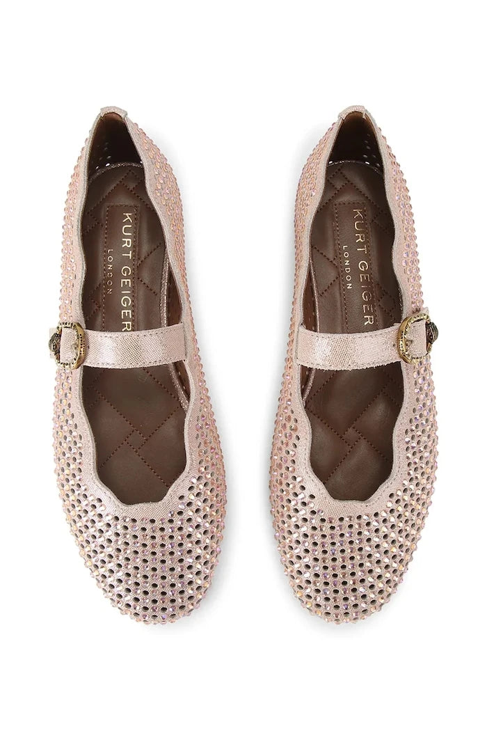 Kurt Geiger London Wavy Mayfair Ballet Flat