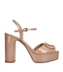 Valentino Garavani Patent Leather VLogo Signature Platform Sandals 115