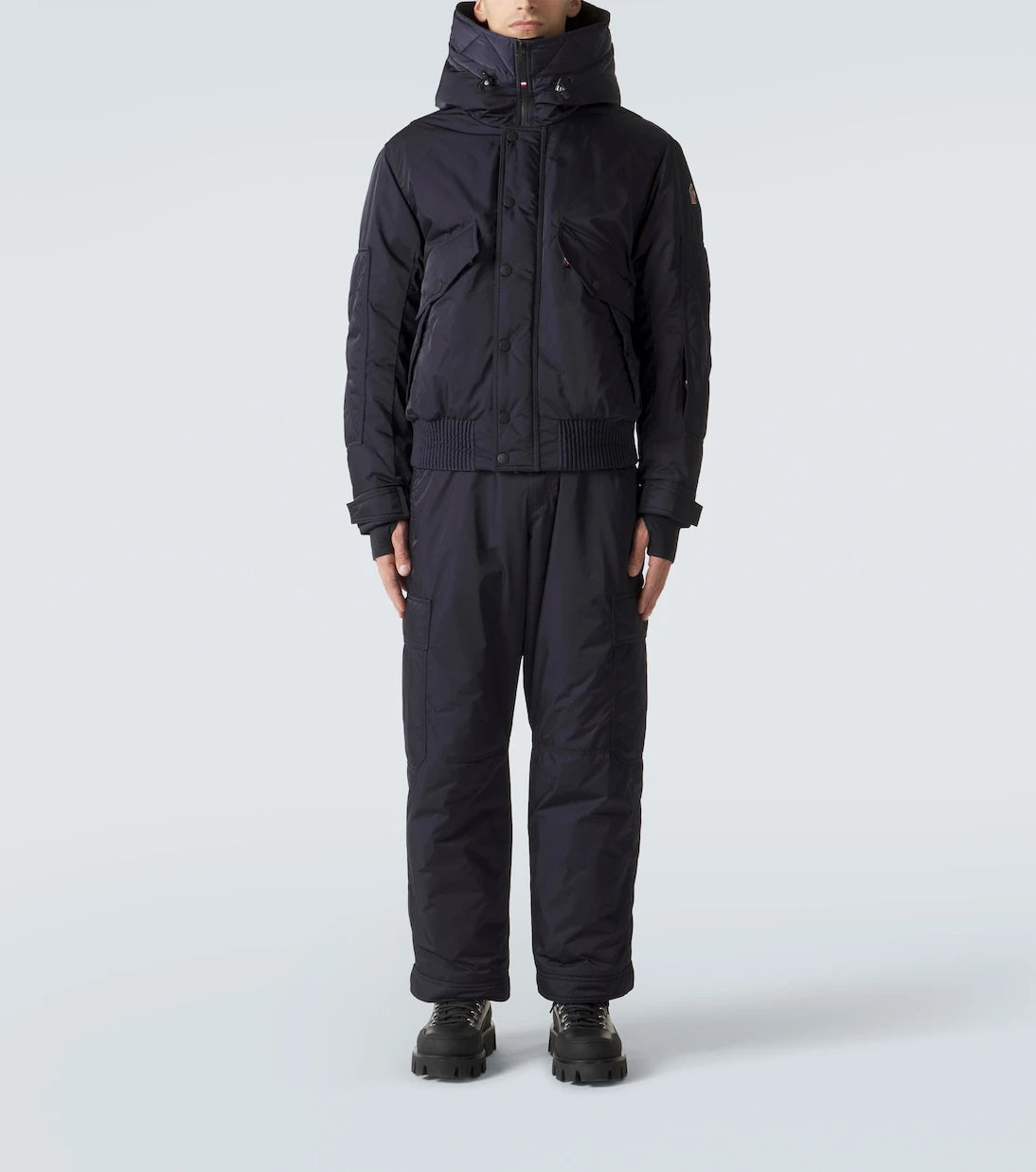 Moncler Grenoble - Gabardine ski salopettes
