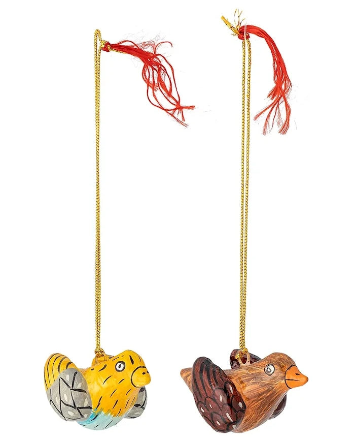 Bloomingville Carmela Ornament Yılbaşı Ağacı Süs Seti (2 Adet)