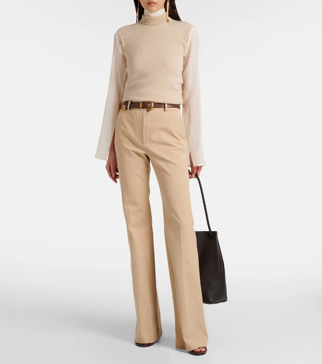 Joseph - Tafira gabardine flared pants