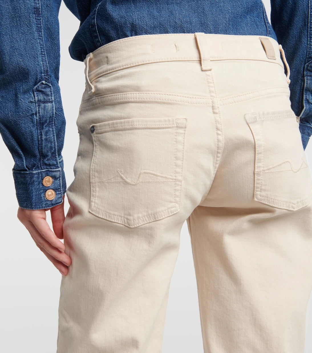 7 For All Mankind - Ellie mid-rise straight jeans