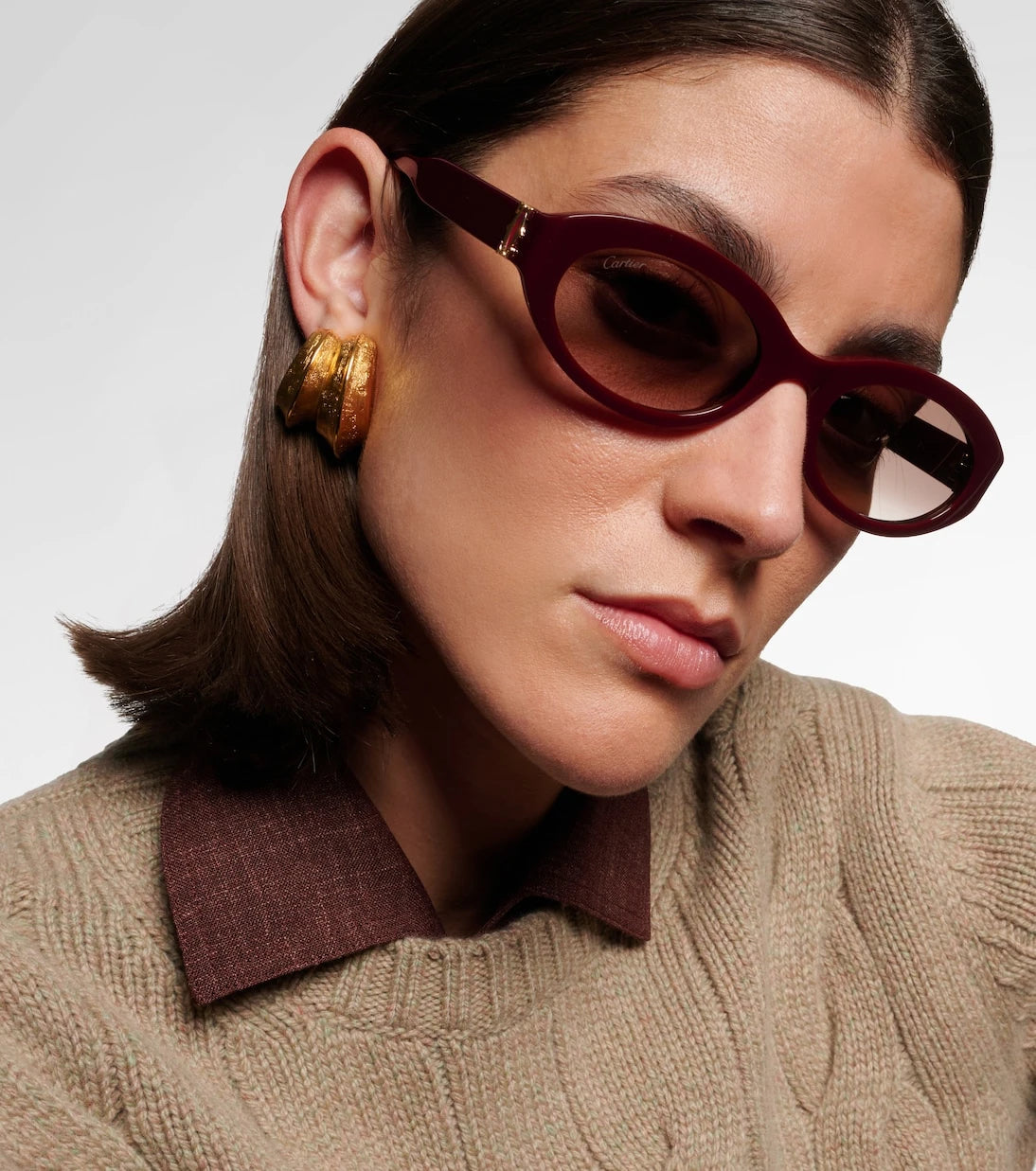 Cartier Eyewear Collection - Signature C oval sunglasses