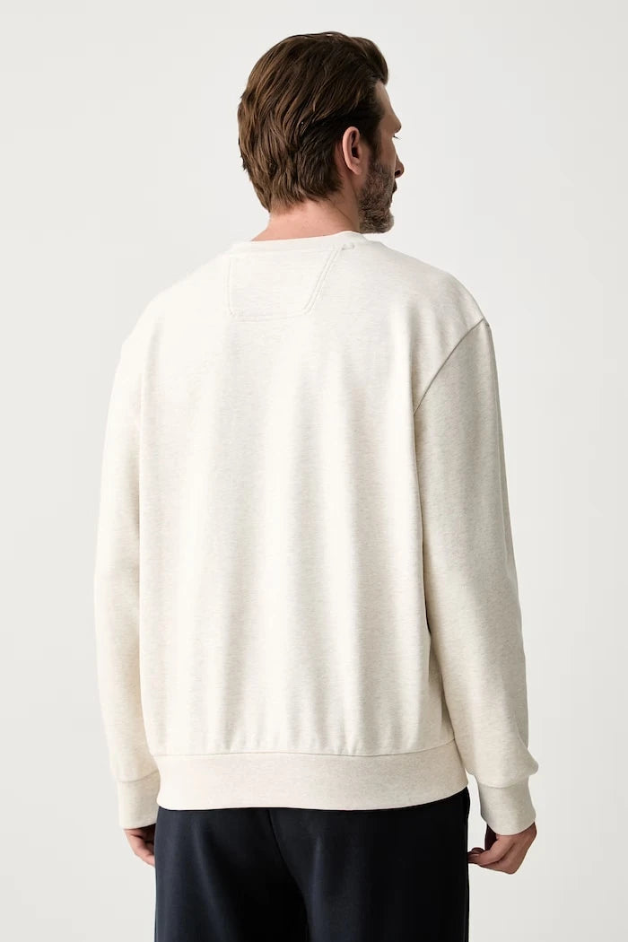 BOSS Green Erkek Pamuklu Sweatshirt SW_Crewneck