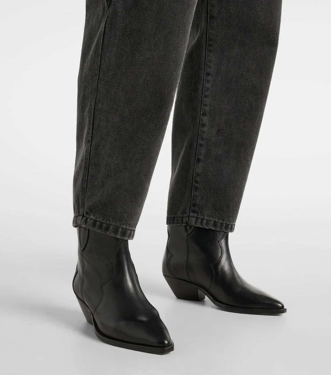 Isabel Marant - Catarina panelled tapered jeans