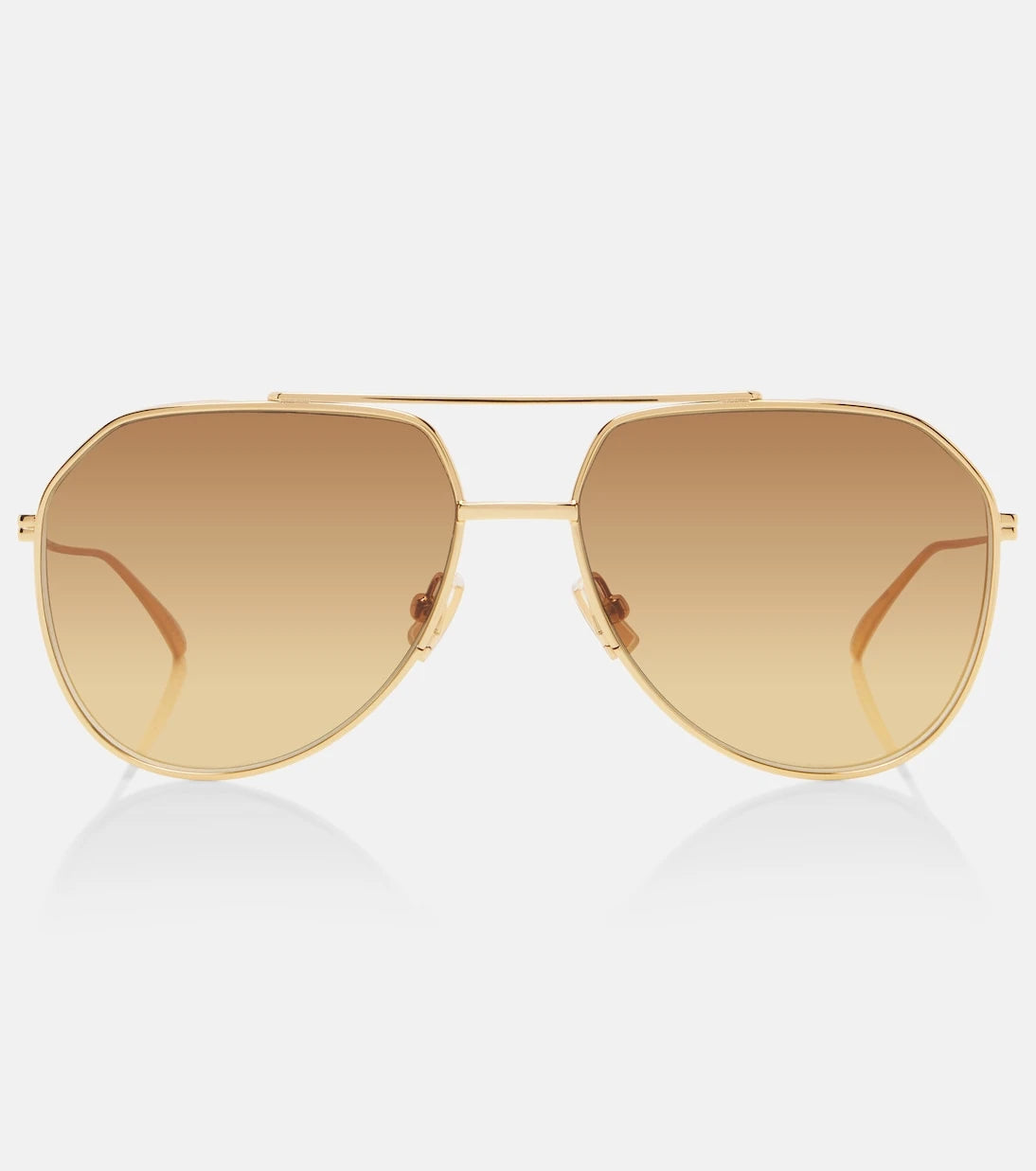 Bottega Veneta - Light Ribbon aviator sunglasses