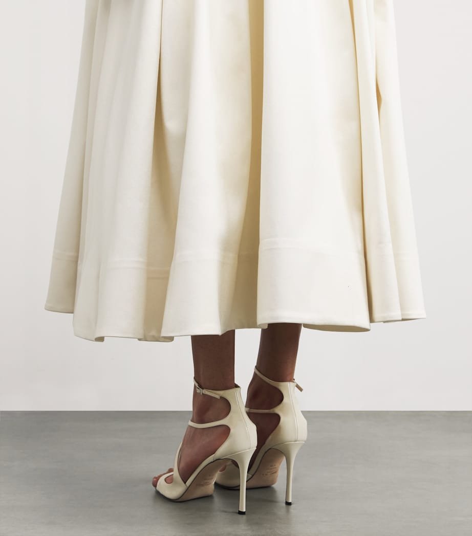 Silk-Wool Kenny Gown IVORY