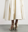 Rachel Gilbert Ivory Silk-Wool Kenny Gown