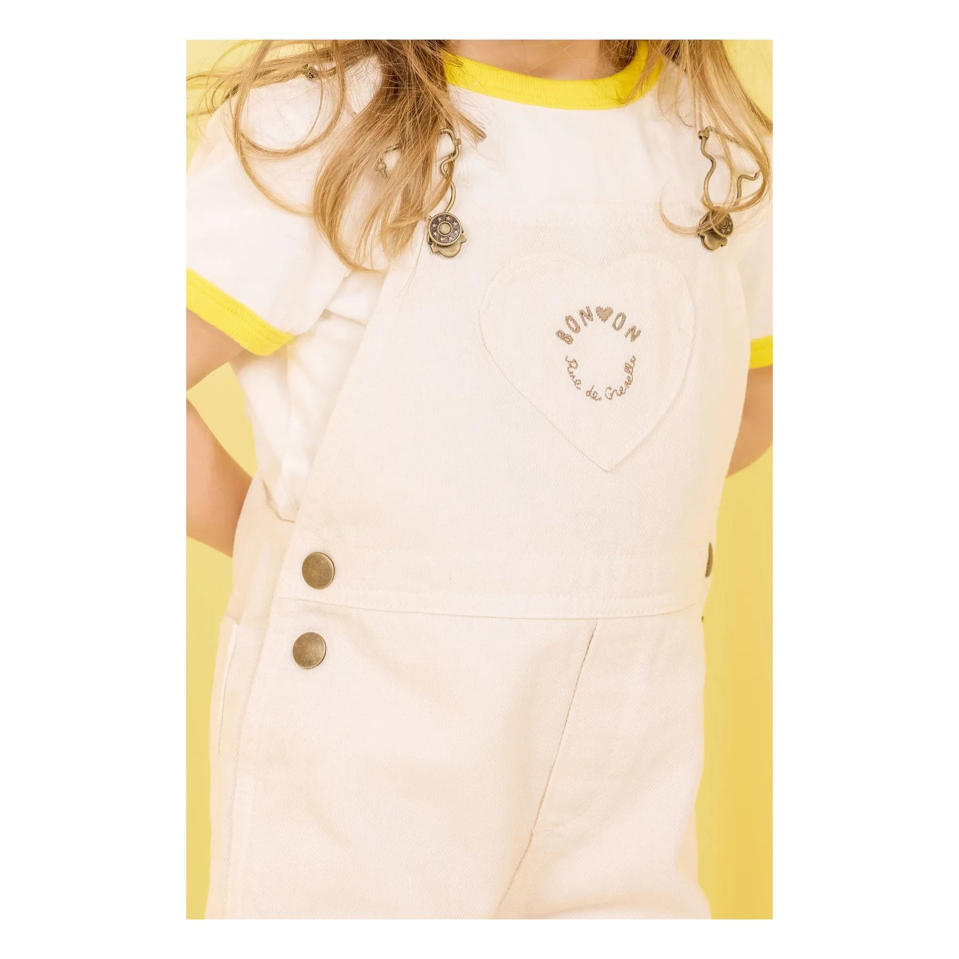 Bonton - Napoli Capsule dungarees 25 years | Ecru