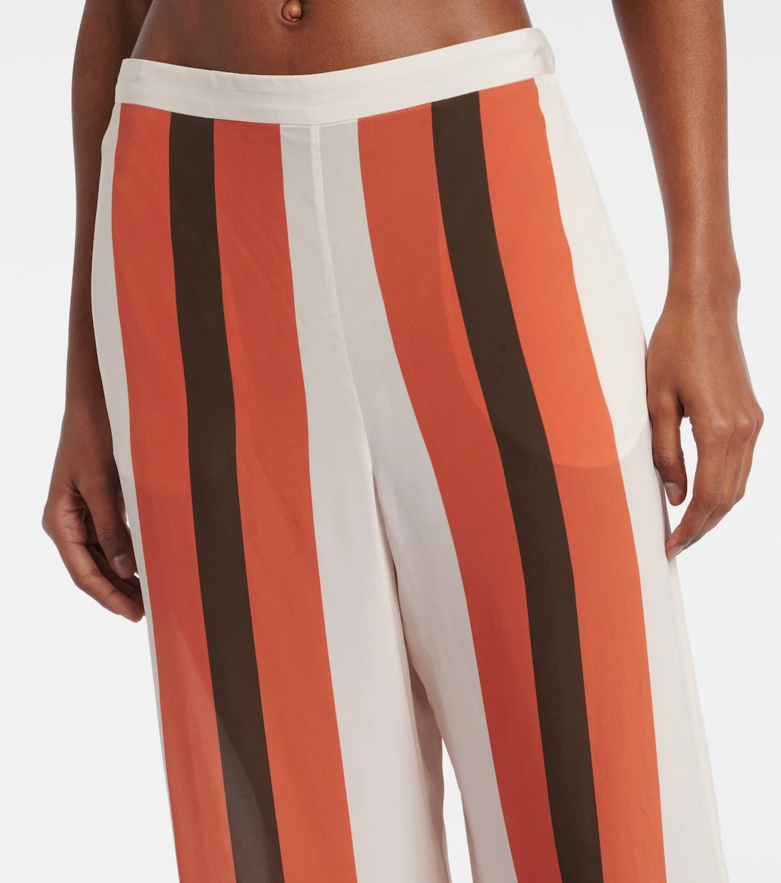 Adriana Degreas - Striped wide-leg pants