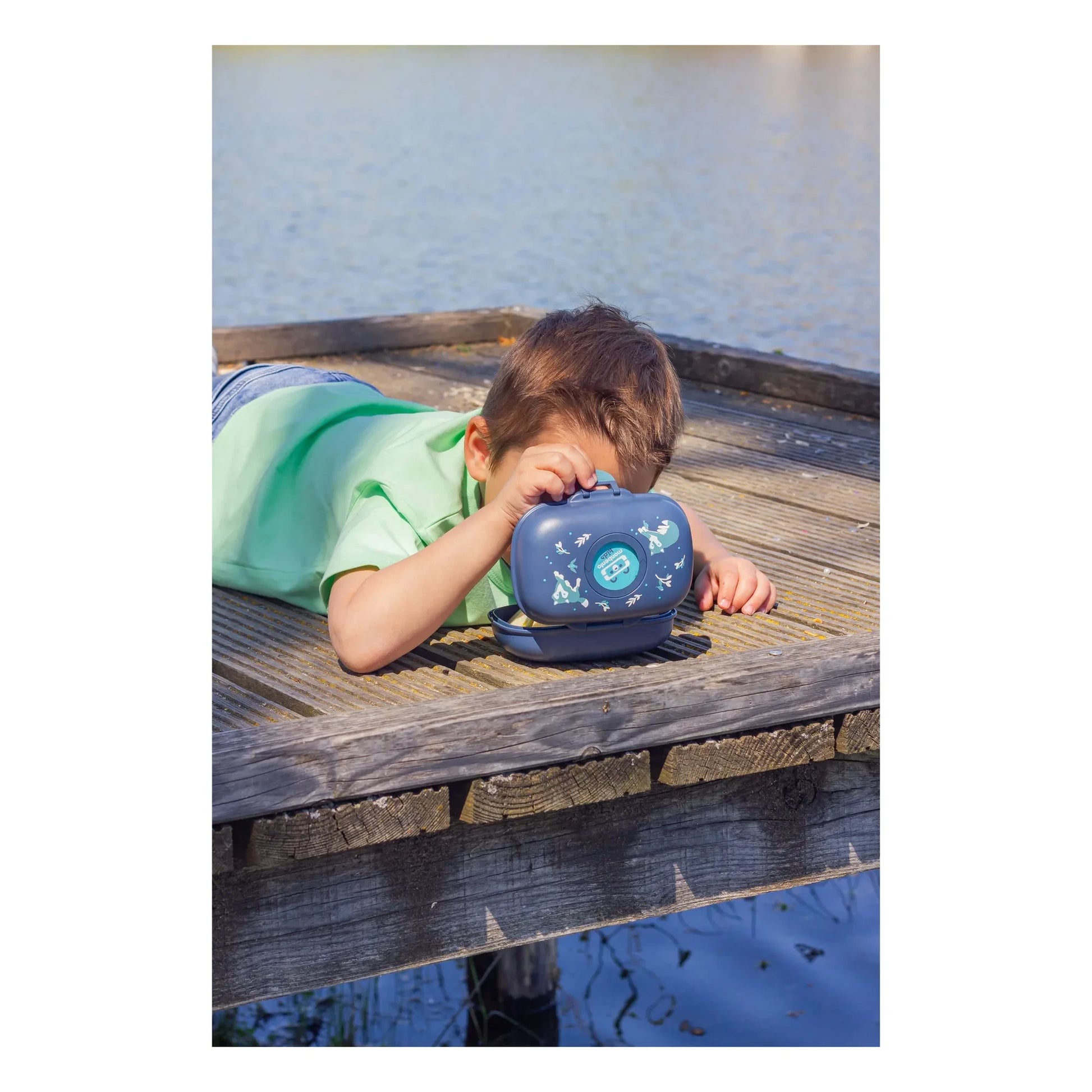 Monbento - Gram Loup snack box | Blue
