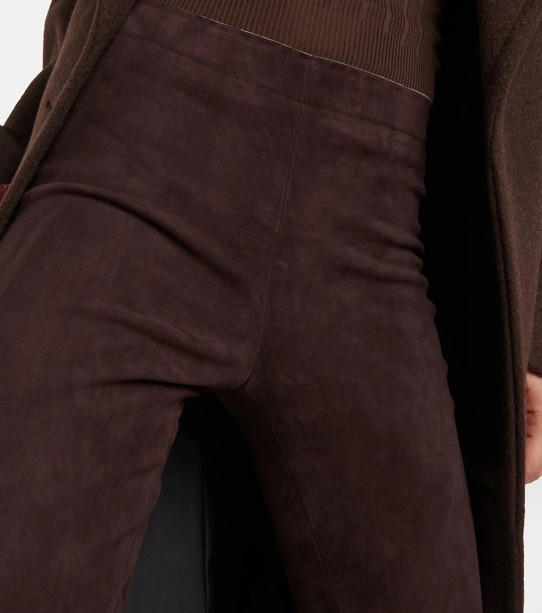 Stouls - JP Twenty mid-rise bootcut suede pants