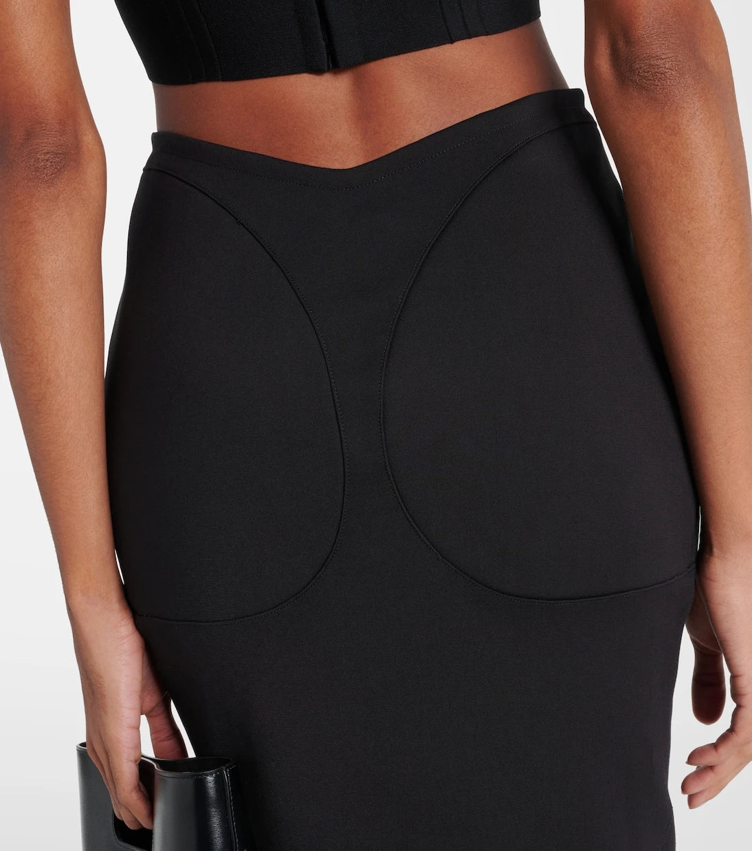 Alaïa - Ruched pencil skirt