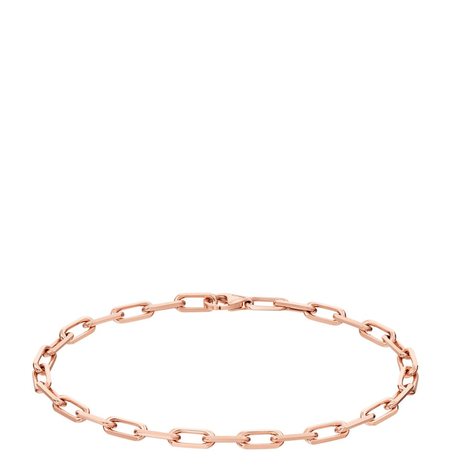 Small Rose Gold Santos de Cartier Chain Bracelet