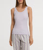 Hanro Purple Cotton Tank Top