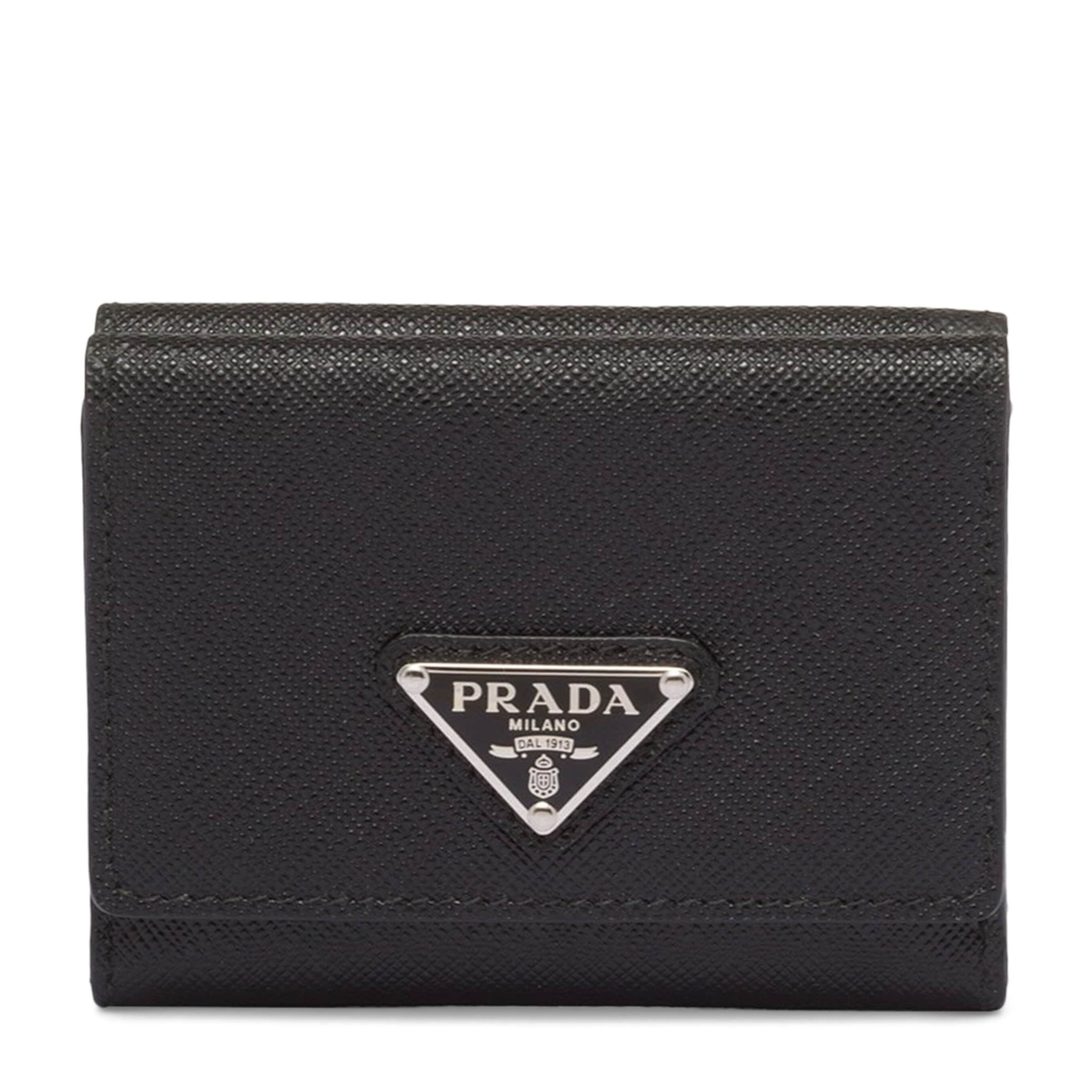 Prada Small Saffiano Leather Wallet