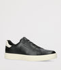 Leather GrandPrø Luxe Slip-On Sneakers BLK/WHITE