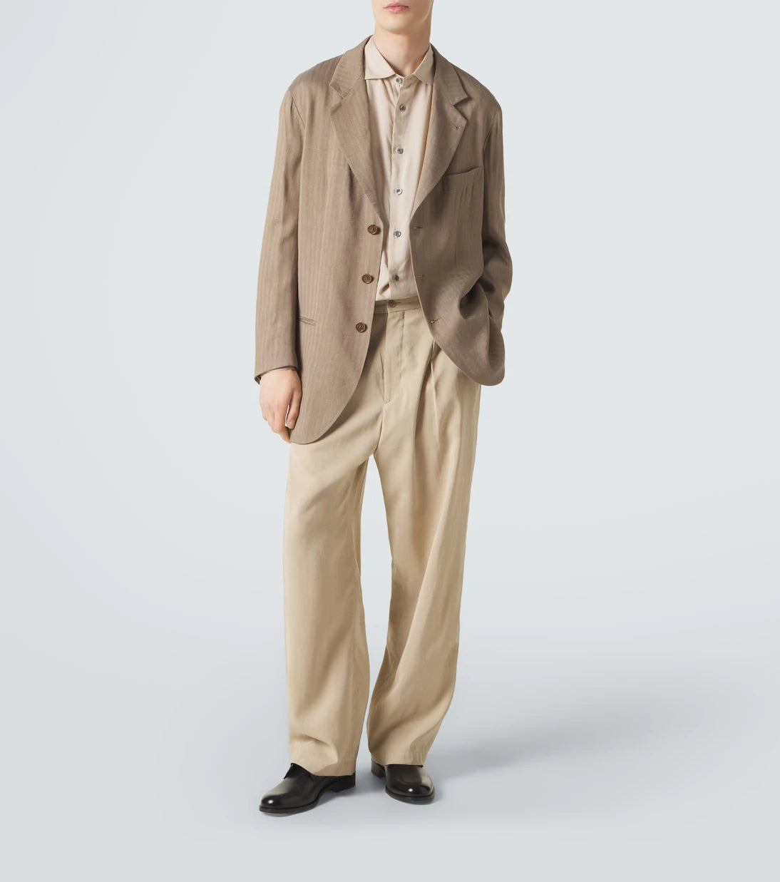 Giorgio Armani - Archivio herringbone blazer