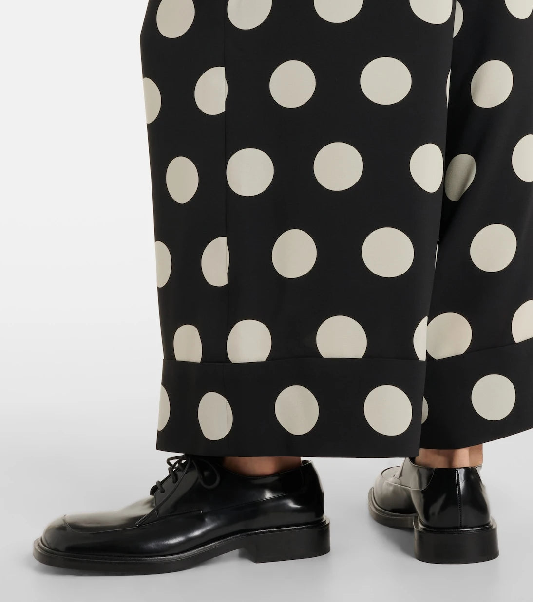 Junya Watanabe - Polka-dot wide-leg pants
