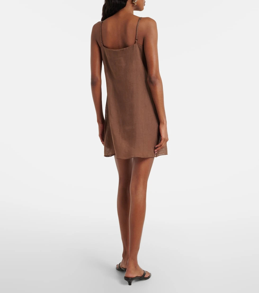 Leset - Niko ramie minidress