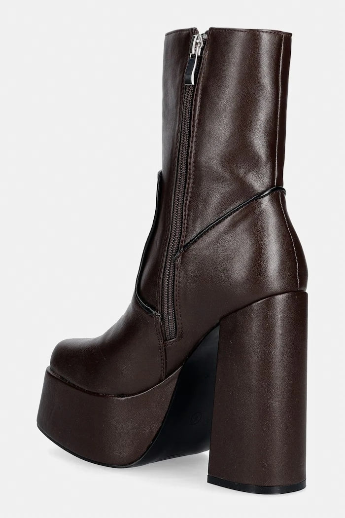 Koi Footwear kalın topuklu kadın botları DBP1