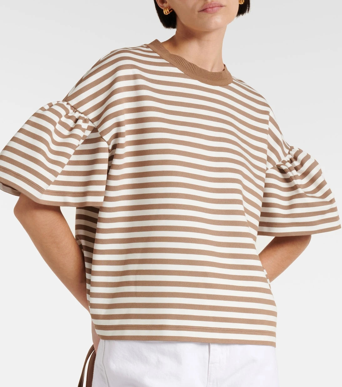 Max Mara - Peirak striped jersey T-shirt