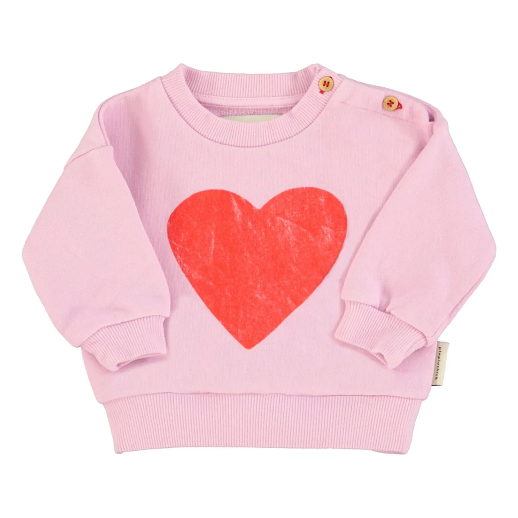 Piupiuchick - Love Sweat Organic Cotton | Pink